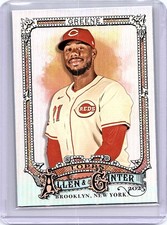 Hunter Greene 2025 Topps Allen & Ginter Silver Portrait #188 Cincinnati Reds