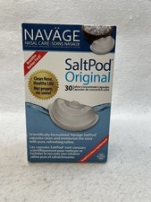 Navage SaltPod Original 30 Count 1 Pack Nasal Care Saline Pods Drug Free NEW