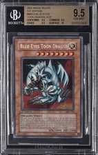 Blue-Eyes Toon Dragon MRL-000 Magic Ruler 1st Edition for sale