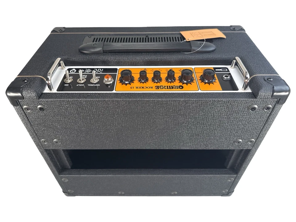 Combo de tubo Orange Rocker 15-15 vatios 1x10 pulgadas - negro Foto 4 de 4