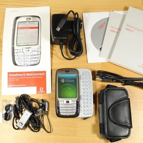 Rare Vintage HTC S710 VDA V VodaFone Slider Phone International In Box Complete - Image 3 of 4