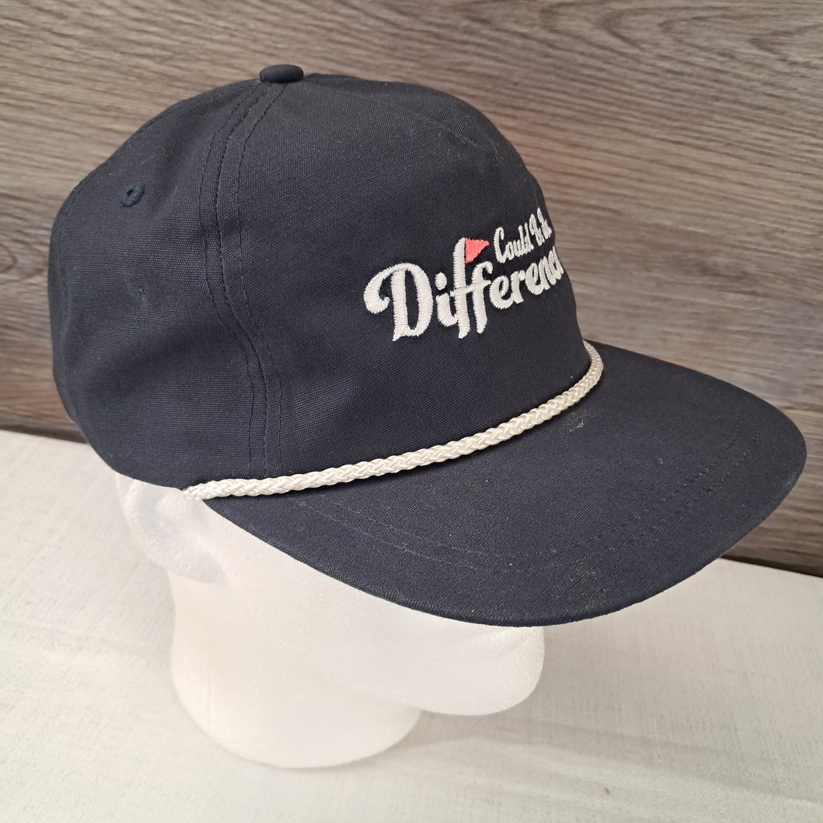 Could Be The Difference Hat Cap Adjustable Black … - image 6