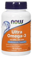 Now Foods Ultra Omega 3 90 Weichkapseln