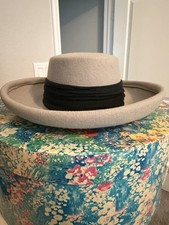 Bollman Hat Co. Women s Gray Wool Felt Wide B...