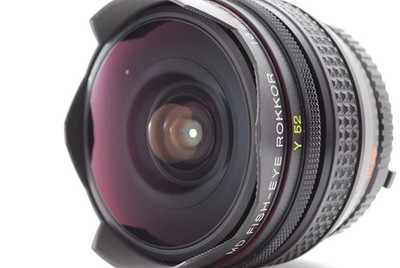 TOP MINT] Minolta MD Fish-Eye rokkor 16mm f/2.8 MF Lens MD MC