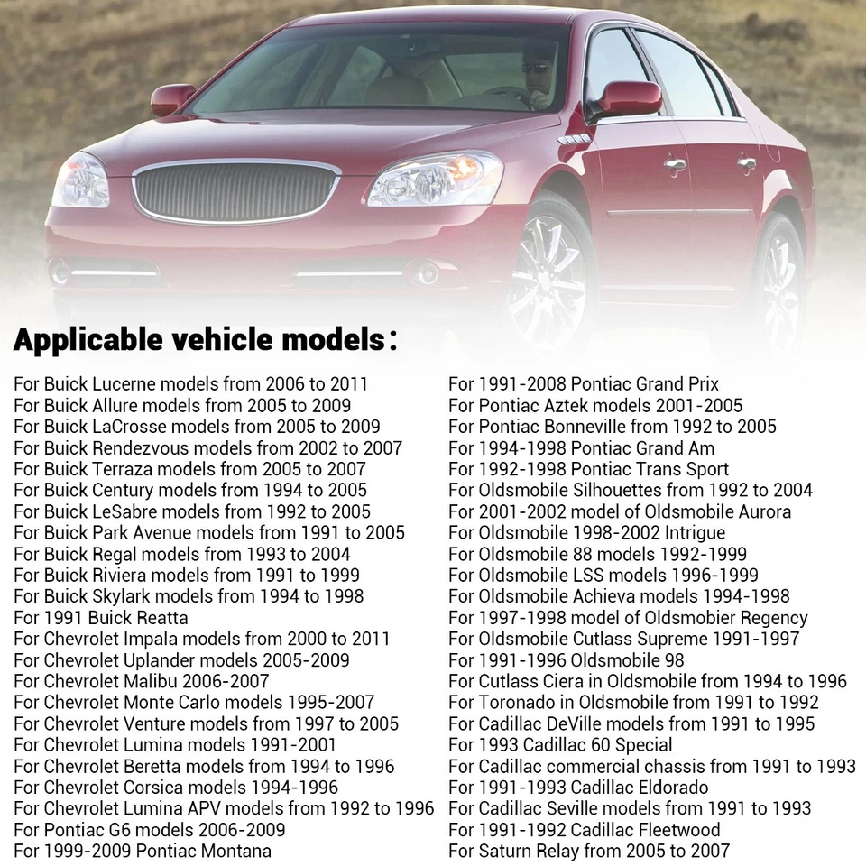 Kit de filtro de transmisión automática para Chevy Impala Buick Cadillac Olds Pontiac Foto 3 de 4