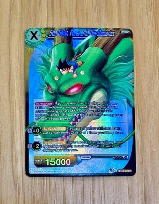 Dragon Ball Son Goku Forever In Our Memories FOIL 2ND REVISION 