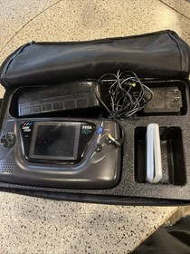 Sega Game Gear Handheld - With Battery Pack and Carrying Case 2 Games