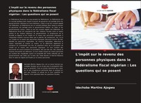 Idachaba Martins Ajogwu | L'impôT Sur Le Revenu Des Personnes Physiques Dans...