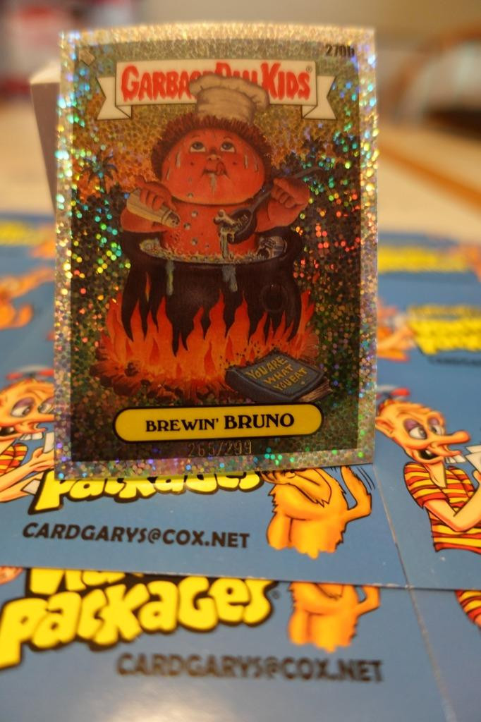 2025 GARBAGE PAIL KIDS CHROME SERIES 7 SPECKLE REFRACTOR CARD 270b
