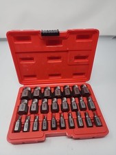 25Pcs Screw Extractor Set Hex Head Multi-Spline Easy Out Bolt Extractor Set New