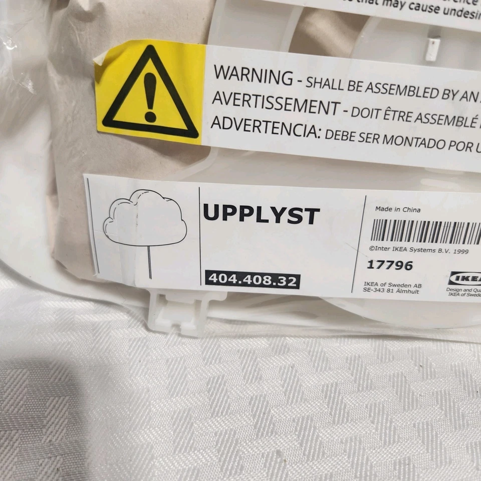 Lámpara de Pared Ikea UPPLYST Nube Blanca Luz Nocturna Niños 17796 Foto 3 de 4