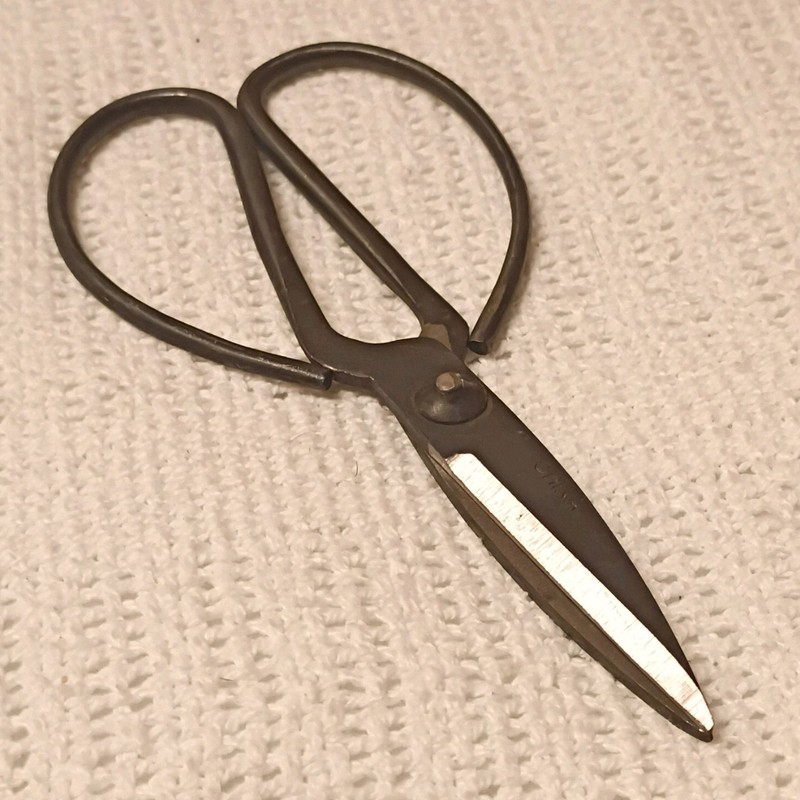 Japanese Bonsai Ikebana scissors, pruning bonsai trees and arranging flowers.