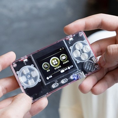 Portable 2 Unit Screen Vintage Gaming Device Very Light Traditional Game Machine
