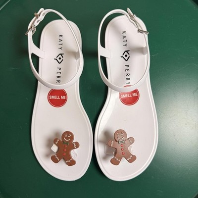 Katy Perry Women's Iconic Geli Toe Post Flat Sandals (Size 7, NWT)