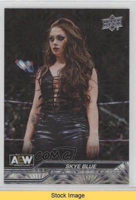 2024 Upper Deck AEW All Elite Wrestling Pyro Skye Blue #18 READ 2k4