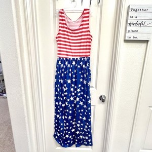 white christmas dresses Girls 4th of July Clothes main image 0