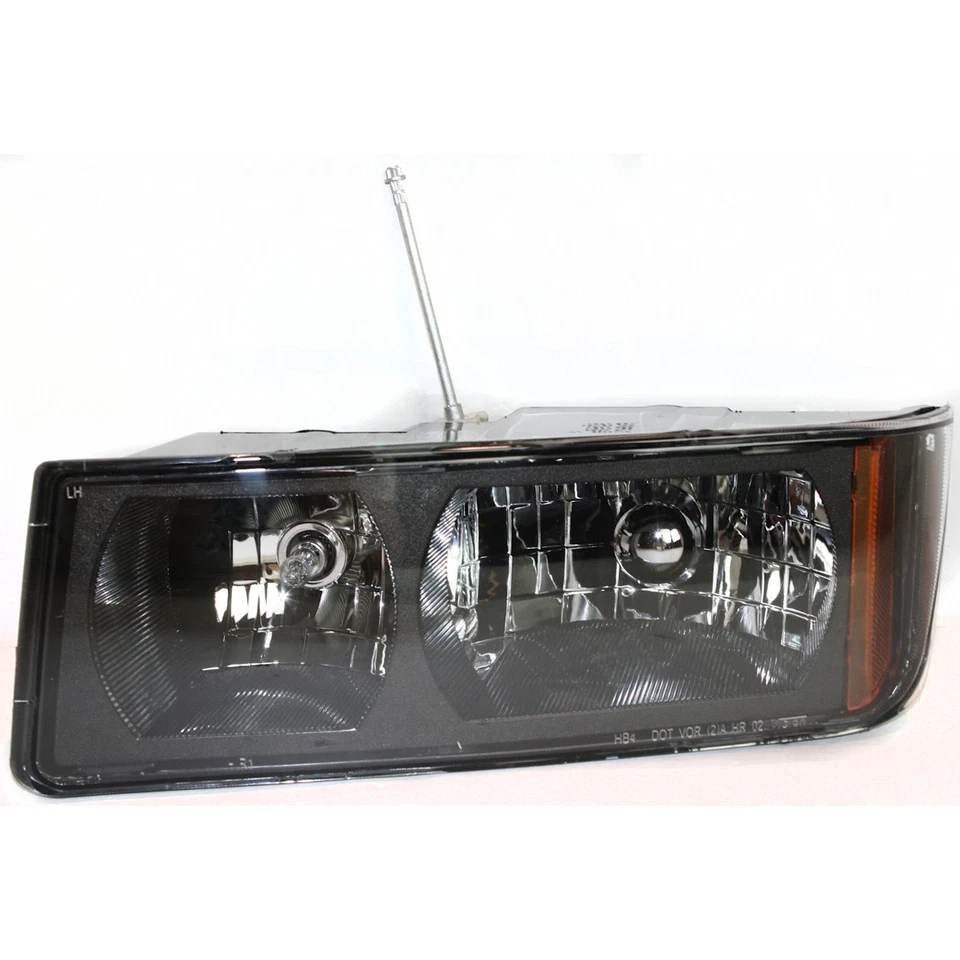 Kit de faros para 02-06 Chevrolet Avalanche 1500 Avalanche 2500 con luz antiniebla Foto 2 de 4