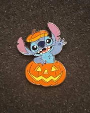 2025 Disney Pumpkin Pals Mystery Pin - Stitch - Lilo & Stitch