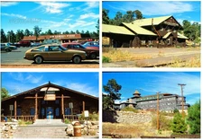 35 mm color slides lot of 4 * 1990 GRAND CANYON Gen Store, Station, Angel Lodge