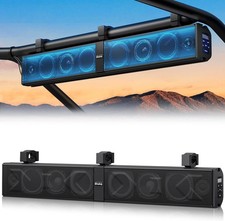 34" UTV Sound Bar Bluetooth RGB 8 Speaker Subwoofer ATV RZR Can-Am IP66