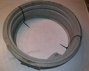 Türdichtung Türmanschette WASCHMASCHINE HOOVER TYP FCE2   IPX4   NR 41008852