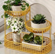 3 tier metal fruit basket,Multi layer organiser for fruits , snacks & more