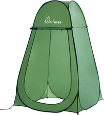 Wolfwise Pop up Shower Tent for Camping Essentials, Compact & Lightweight
