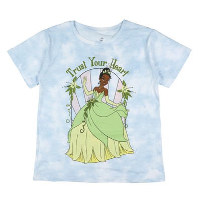 Disney Princess And The Frog Girls Shirt Trust Your Heart Short Sleeve Tee