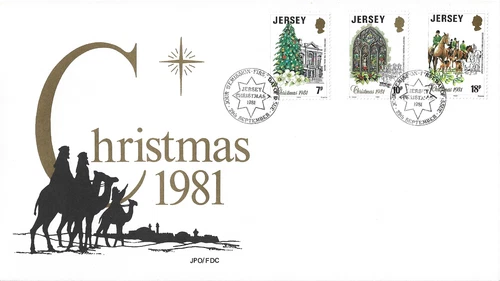 1981 Jersey Christmas First Day Cover