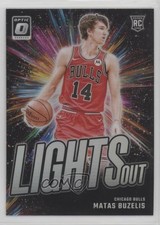 2024-25 Panini Donruss Optic Lights Out Holo Prizm Matas Buzelis #6 1ha9