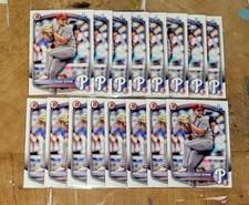 2025 Bowman Draft Gage Wood X16 1st Lot BD-4 Philadelphia Phillies 