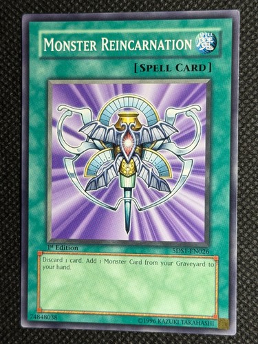 Monster Reincarnation 5DS1-EN026 card