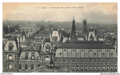 ATWP5-0439-75 - PARIS - Panorama vom rechten Ufer