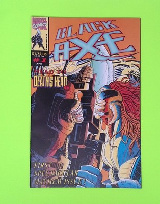 Black Axe #1 1993 Marvel UK 1st App High Grade Comic Book X30-80