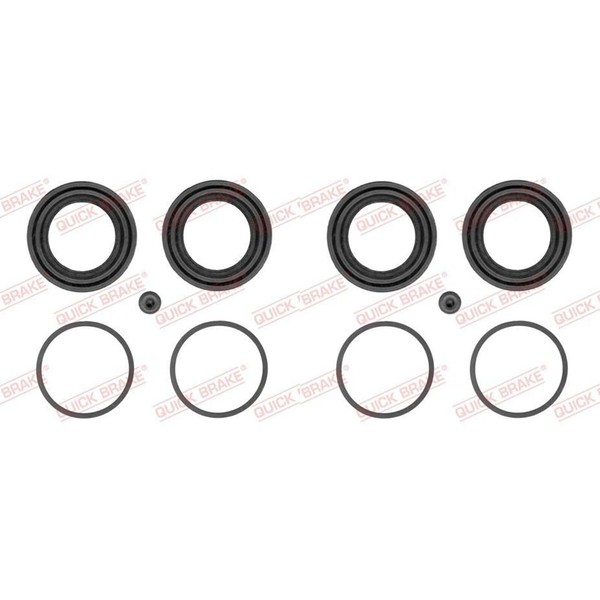 2X Quick Brake Reparatursatz Bremssattel Hinten Vorne Passend FüR Mercedes EQV M-image