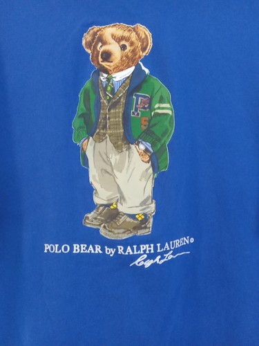 Polo Ralph Lauren orsacchiotto maglietta taglia 2xlt blu - Foto 3 di 5