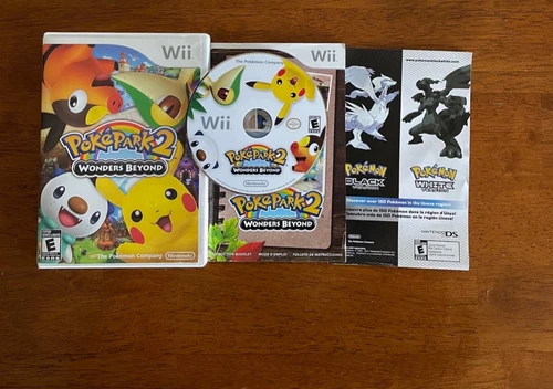 PokePark 2: Wonders Beyond (Nintendo Wii, 2012) CIB With Insert, Tested