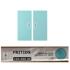 Ikea Stuva Fritids Door 2 pack Light Blue 104.090.55 New  23 5/8 X 25 1/4