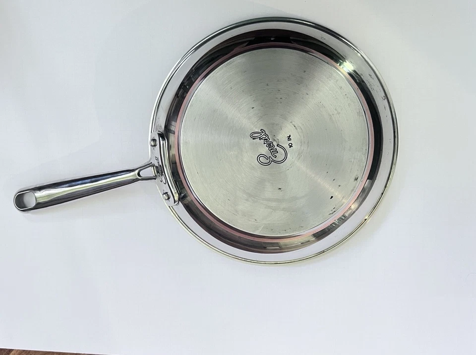Frying Pan Emeril Copper Core 10” Frying Sautéing Skillet Stainless Steel - Image 3 of 4