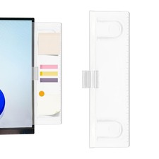 Monitor Memo Board Computer, Removable Clip Type Sticky Note Holder for Compu...