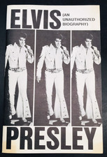 VTG c1970s Elvis Presley - An Unauthorized Biography 5.5x8.5