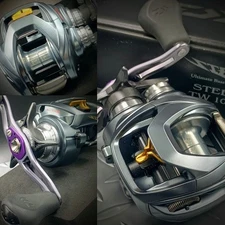 DAIWA【STEEZ A TW 1016XH】R-H 8.1:1 GR Used Baitcasting Reel "Ex++"cond. W/B