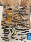 MASSIVE! Lot of 60+ Vintage Leathering Leather Working Tools Punch Tools Osborne — photo 1