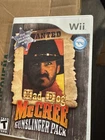 Mad Dog McCree Gunslinger Pack Wii Game - Used - Good Condition