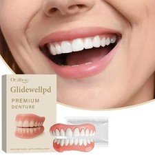 Glidewellpd - Premium Silicone Denture, Smileasego Premium Dentures Full Mouth