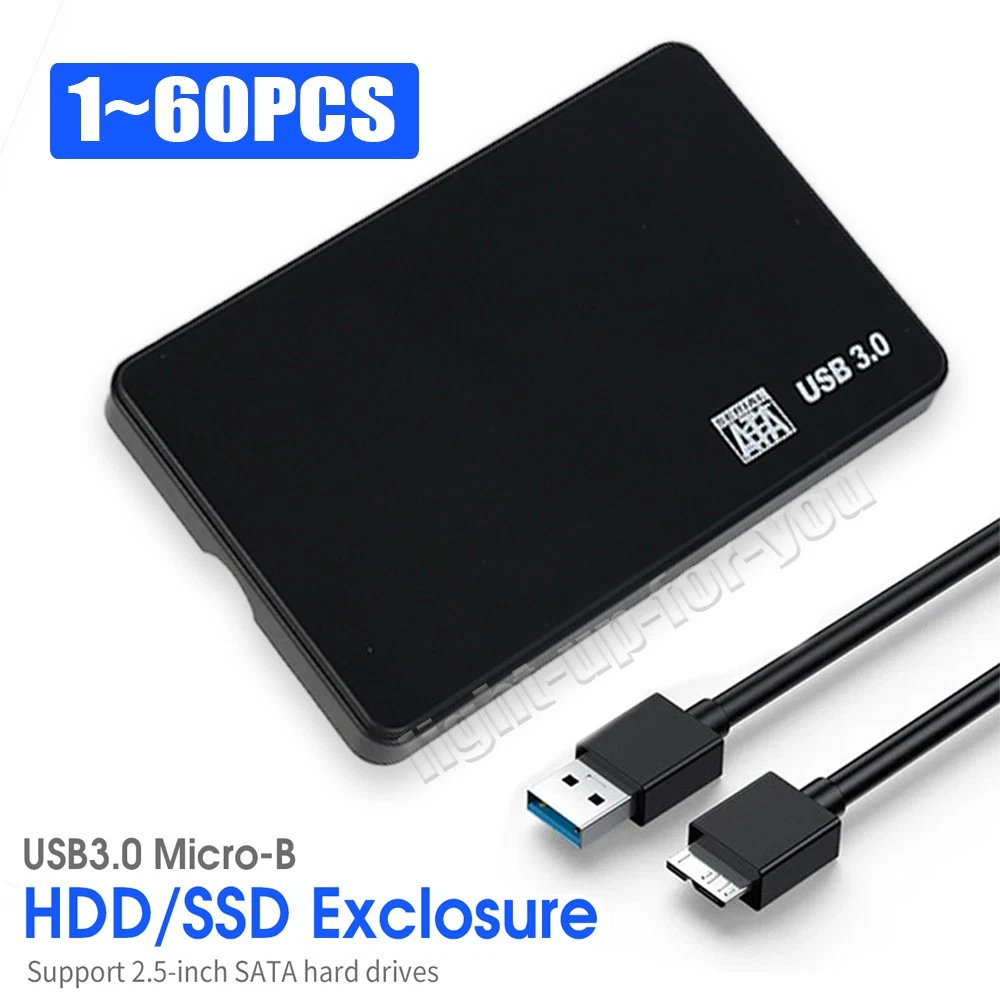 UK 25303 Custodia per Disco Rigido (HDD) Nero 2.5