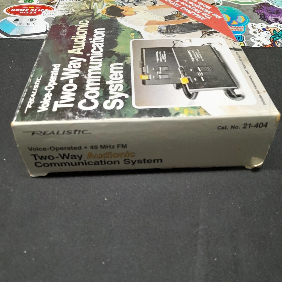 Realistic Voice-Operated Two-Way Audionic Communication System 21-404 Vintage - Image 3 of 4