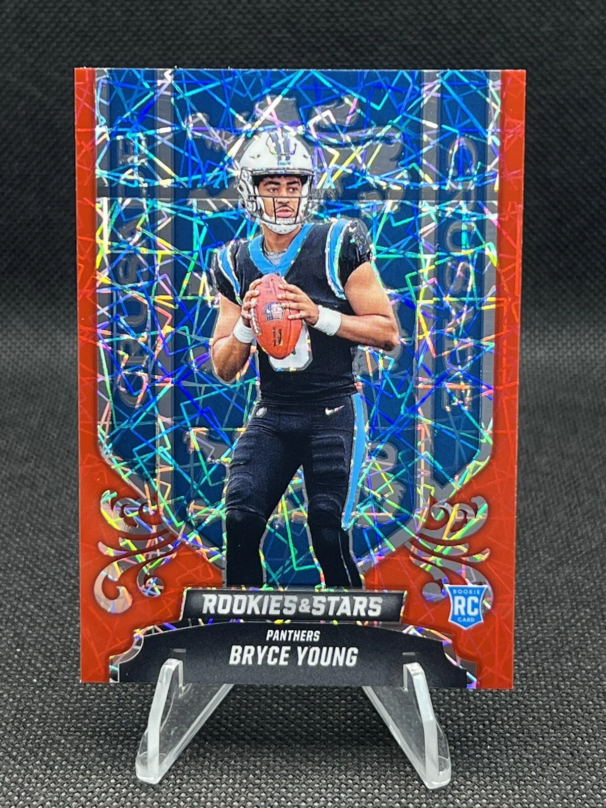 BRYCE YOUNG 2023 Panini Rookies & Stars Crusade Longevity #CR-5 RC Panthers