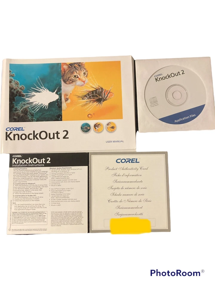 Corel KnockOut 2 Complex Masking 2003 Photo Editing Software Mac or Windows - Image 3 of 4